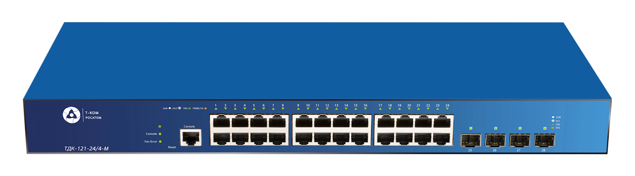 Коммутатор Т-КОМ ТДК-121-24/4-М