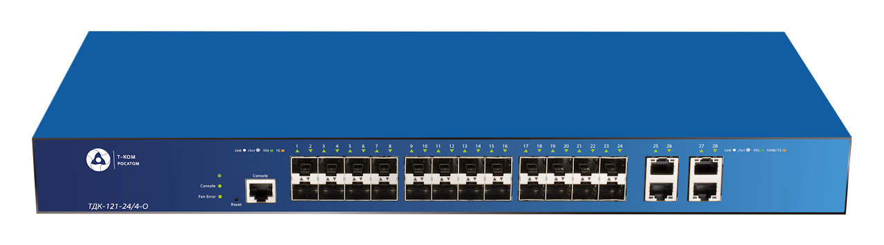 Коммутатор Т-КОМ ТДК-121-24/4-О